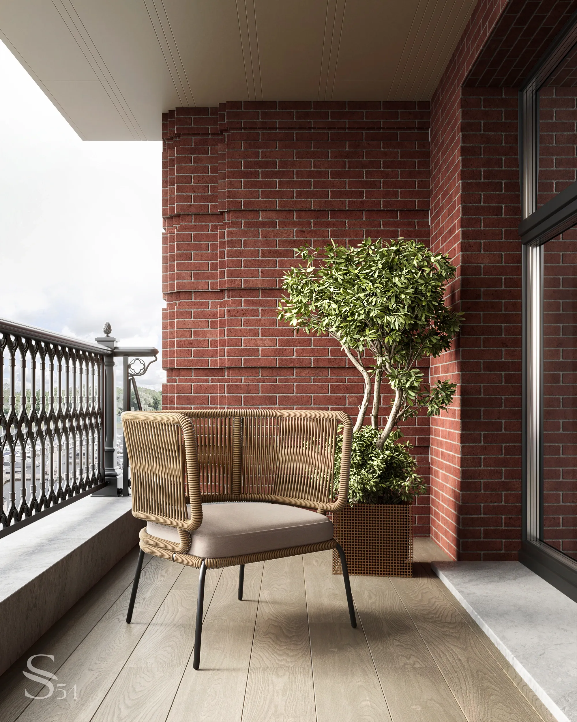 Кирпичные стены как главный элемент декора Кирпичные стены как главный элемент декора