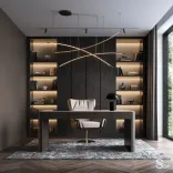 Luxury residence in dark tones by Studia 54 Luxury residence in dark tones by Studia 54