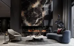 Luxury residence in dark tones by Studia 54 Luxury residence in dark tones by Studia 54