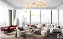 Светлый интерьер квартиры в ЖК Бадаевский Светлый интерьер квартиры в ЖК Бадаевский