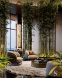 Business class design project for a hotel lobby in Tokyo by Studia 54