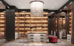 Dressing room design - design, ideas, layout, tips by Studia 54