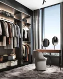 Dressing room design - design, ideas, layout, tips by Studia 54