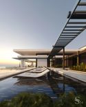 Leisure area with exquisite loungers