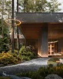 Architectural project of an elite residence in the luxury village by Studia 54