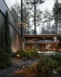 Architectural project of an elite residence in the luxury village by Studia 54
