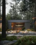 Architectural project of an elite residence in the luxury village by Studia 54