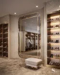 Expensive interior design in the apart-hotel by Studia 54