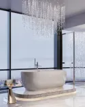 Expensive interior design in the apart-hotel by Studia 54