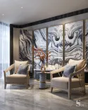 Expensive interior design in the apart-hotel by Studia 54