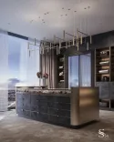 Expensive interior design in the apart-hotel by Studia 54