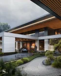 Architectural project of a residence in Rublevo village by Studia 54