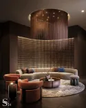 Interior design of a penthouse in Dubai by Studia 54 Interior design of a penthouse in Dubai by Studia 54