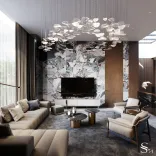 Interior design of a penthouse in Dubai by Studia 54 Interior design of a penthouse in Dubai by Studia 54