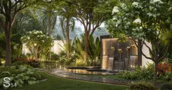 Элитный ландшафтный проект Secret Garden в Калькутте в фирменном стиле Studia 54 Элитный ландшафтный проект Secret Garden в Калькутте в фирменном стиле Studia 54