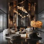 Элитный дизайн-проект виллы в Саудовской Аравии — резиденция в лучших традициях узнаваемого стиля Studia 54 Элитный дизайн-проект виллы в Саудовской Аравии — резиденция в лучших традициях узнаваемого стиля Studia 54