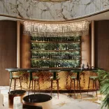 Роскошный дизайн-проект зала для приемов в Trump Towers, Индия от Studia 54
