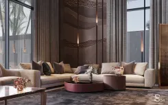 Темный интерьер от Studia 54: как достичь цветового баланса и сделать премиальный интерьер Темный интерьер от Studia 54: как достичь цветового баланса и сделать премиальный интерьер