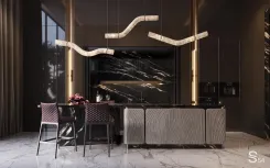 Темный интерьер от Studia 54: как достичь цветового баланса и сделать премиальный интерьер Темный интерьер от Studia 54: как достичь цветового баланса и сделать премиальный интерьер