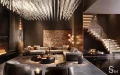 Премиальный дизайн-проект на Бали от Studia 54 Премиальный дизайн-проект на Бали от Studia 54