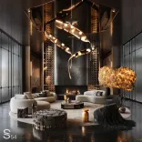 The Billionaire’s secret interior by Studia 54