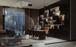 Exclusive interior design in the luxury mansion by Studia 54