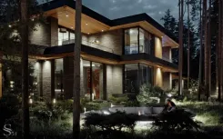 Exclusive interior design in the luxury mansion by Studia 54