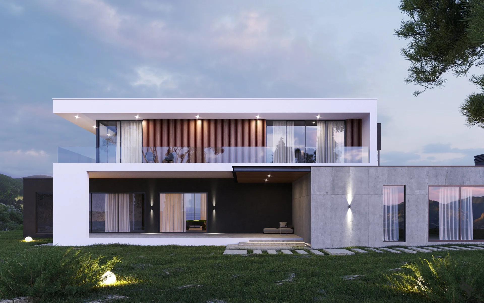 Modern style luxury villa project by Studia 54
