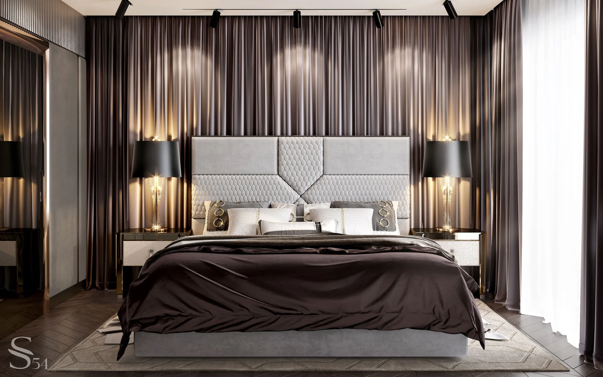 Premium apartment design in Nice by Studia 54