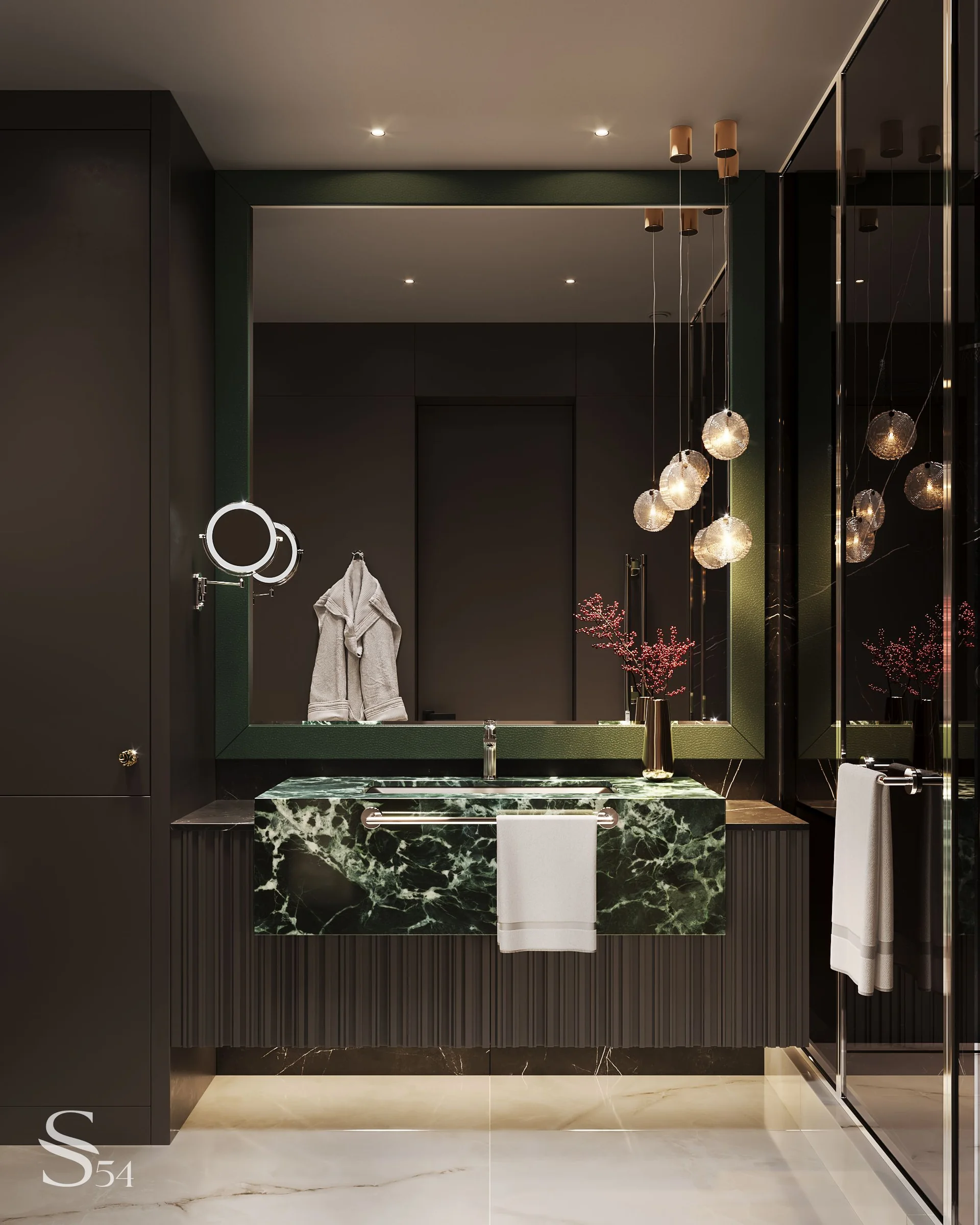 Interior design of an apartment in an elite residential complex by Studia 54 Interior design of an apartment in an elite residential complex by Studia 54