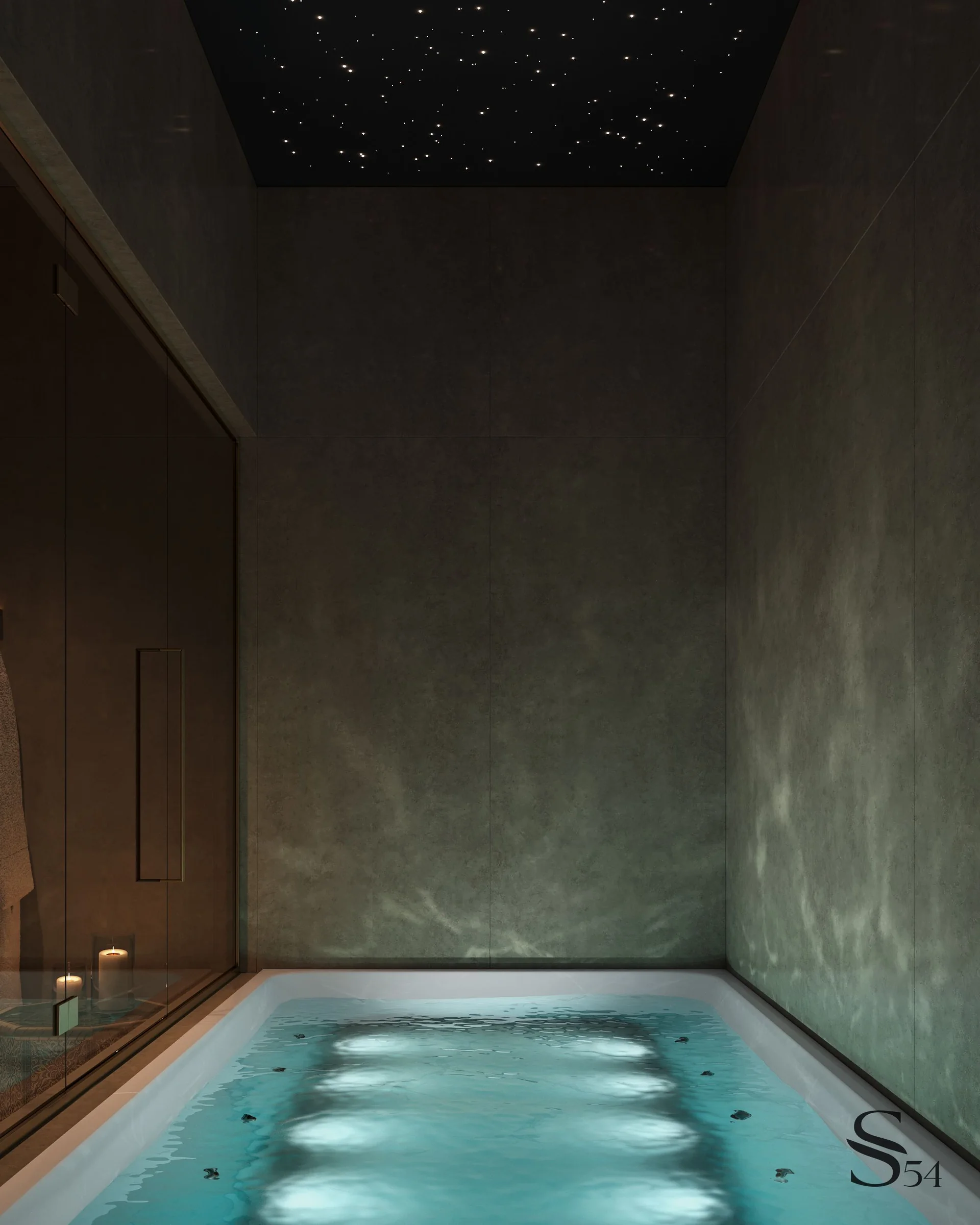 Эксклюзивный интерьер премиального спа комплекса в Узбекистане от Студии 54