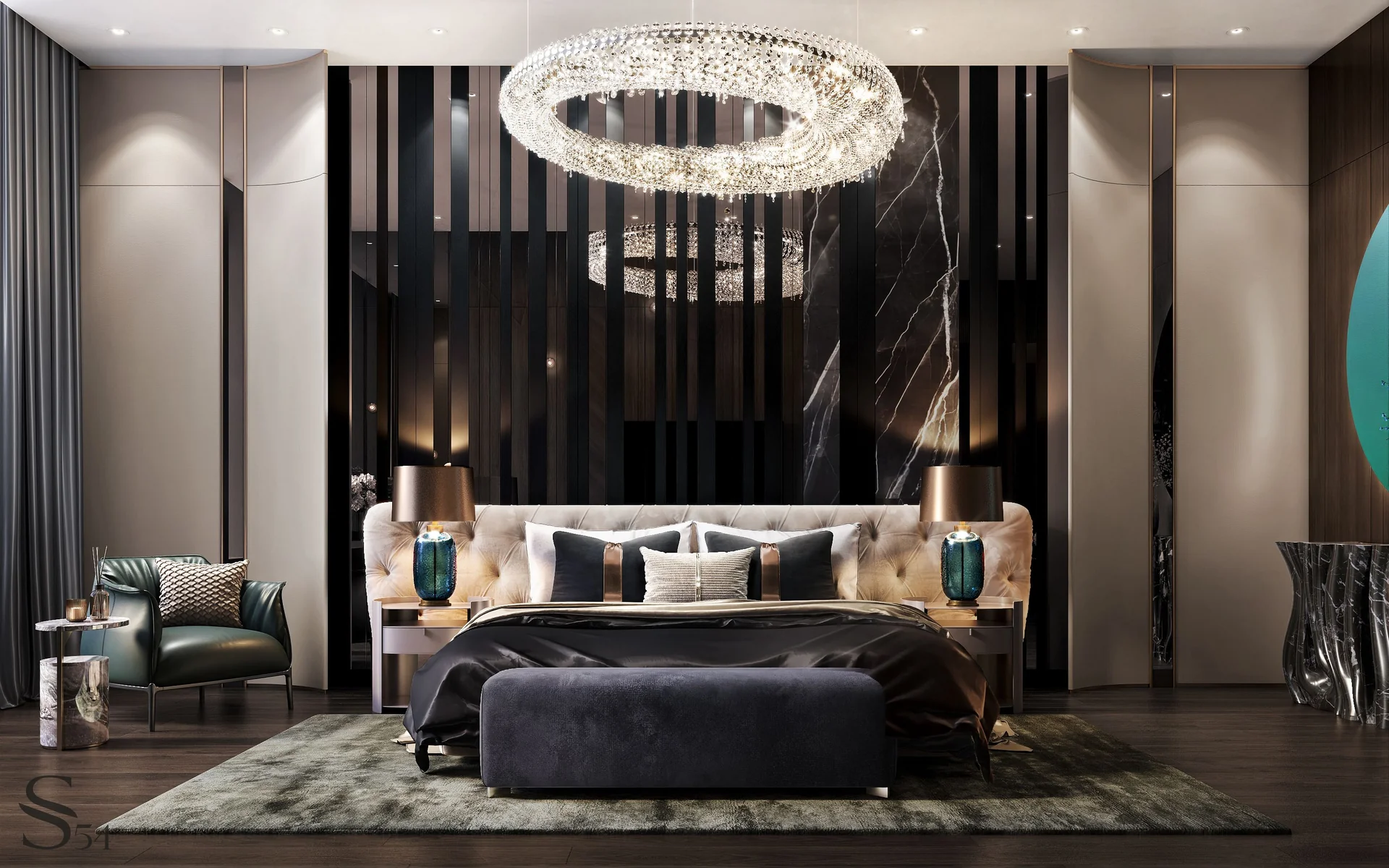 Exclusive interior design of apartments in New York by Studia 54