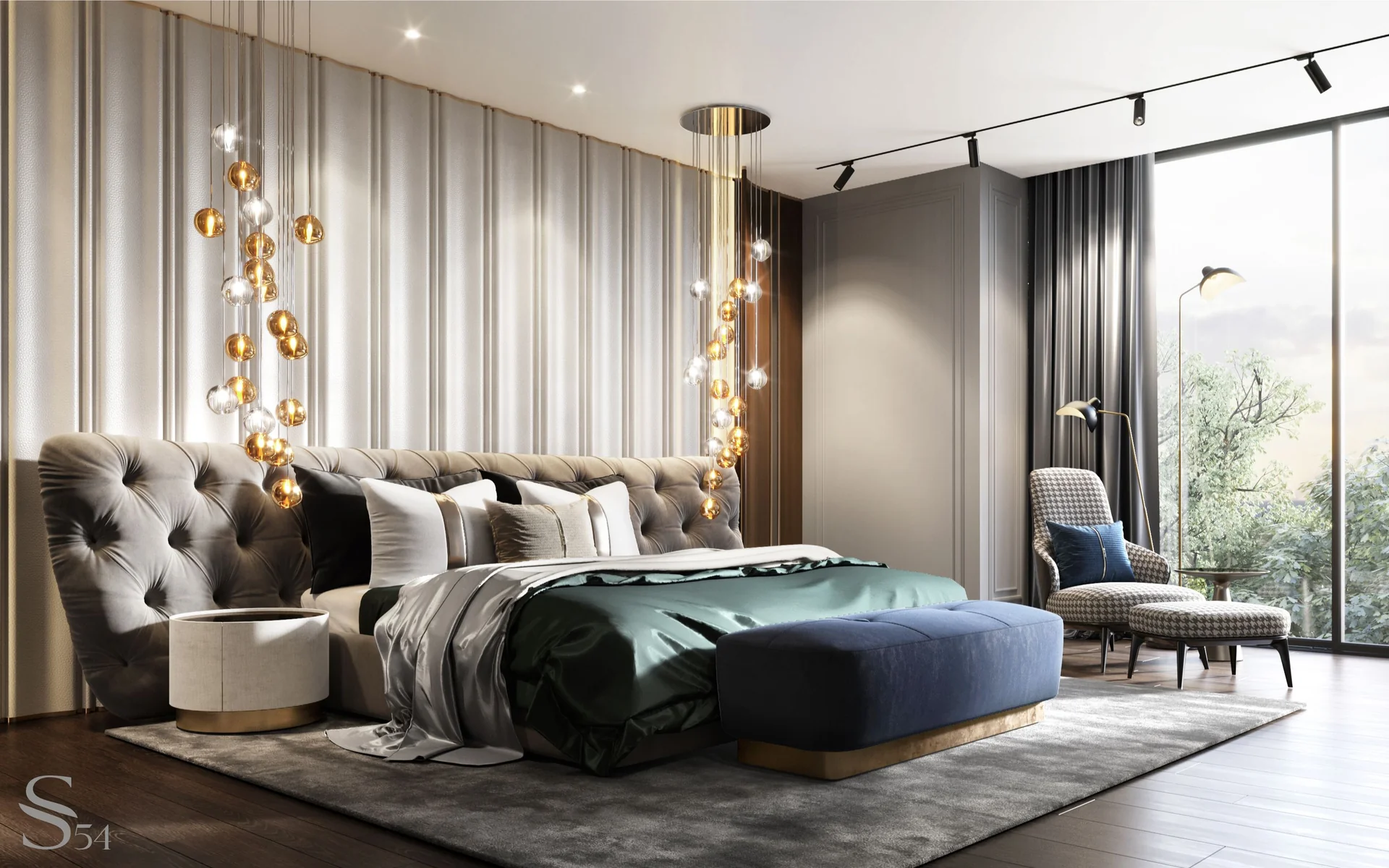 Two-level designer penthouse by Studia 54 in Croatia Two-level designer penthouse by Studia 54 in Croatia