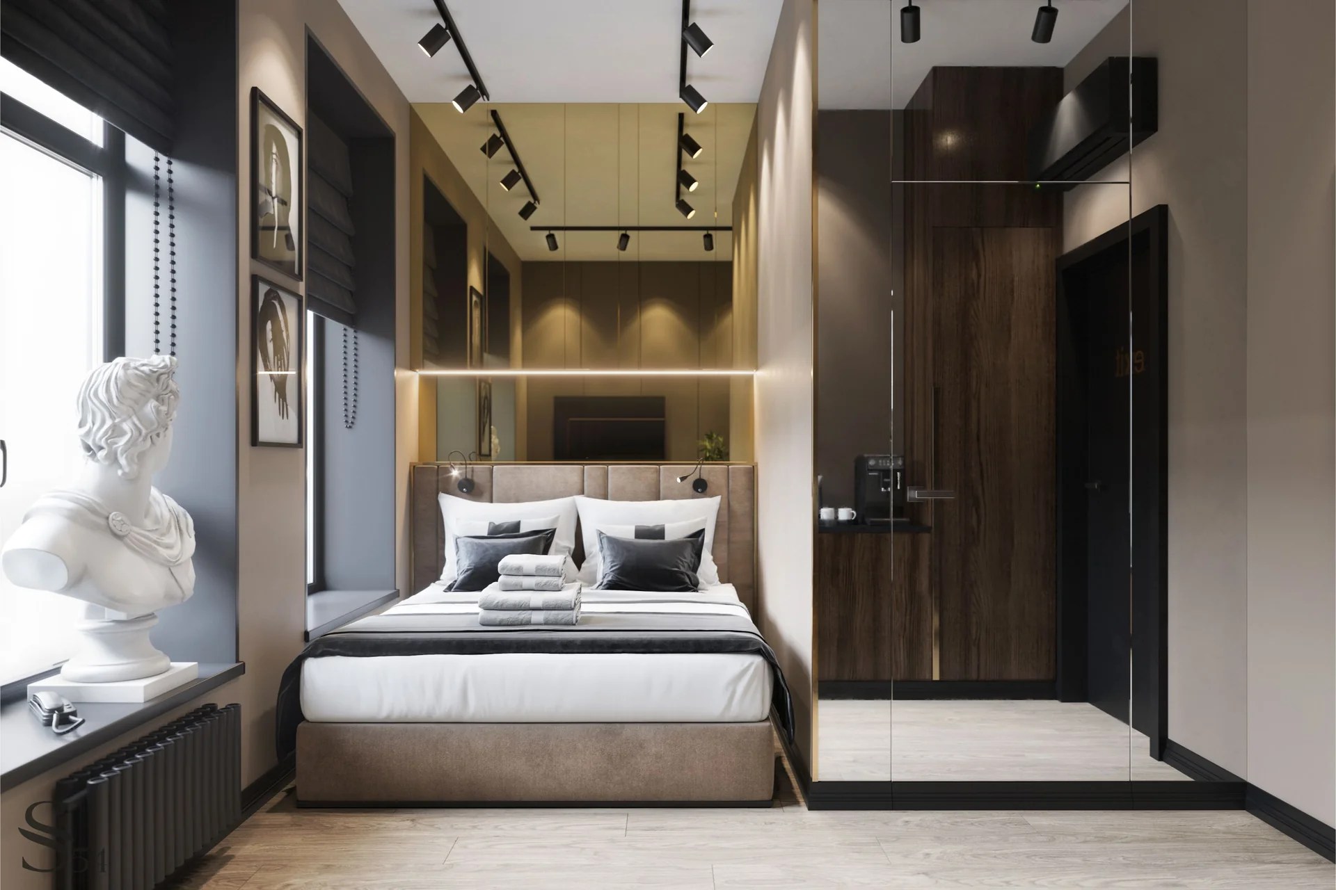 Premium luxury interior in a country house by Studia 54