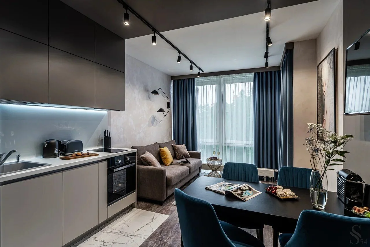 Interior design of premium class apartment in St. Petersburg by Studia 54