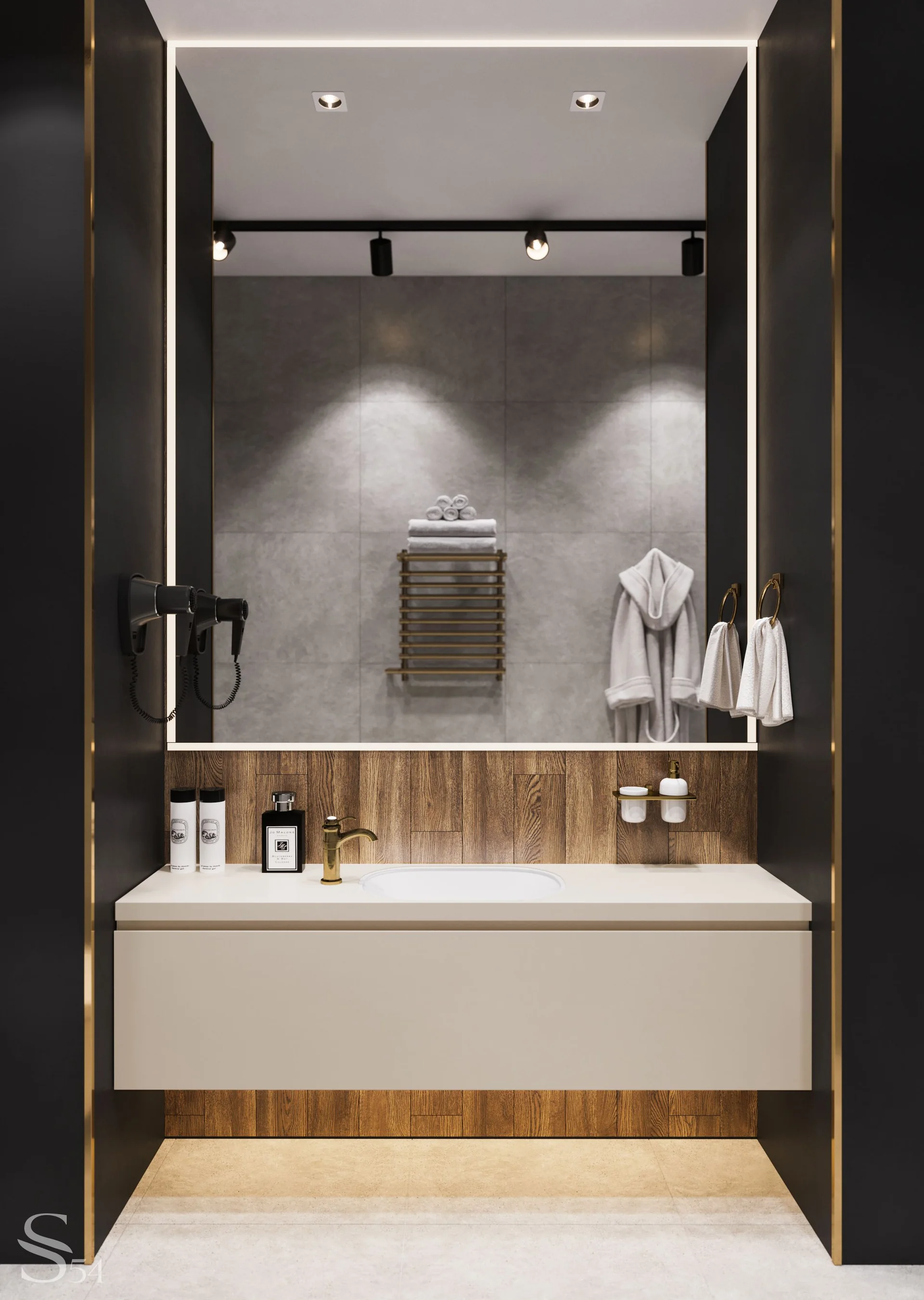 Exclusive apartment design project by Studia 54
