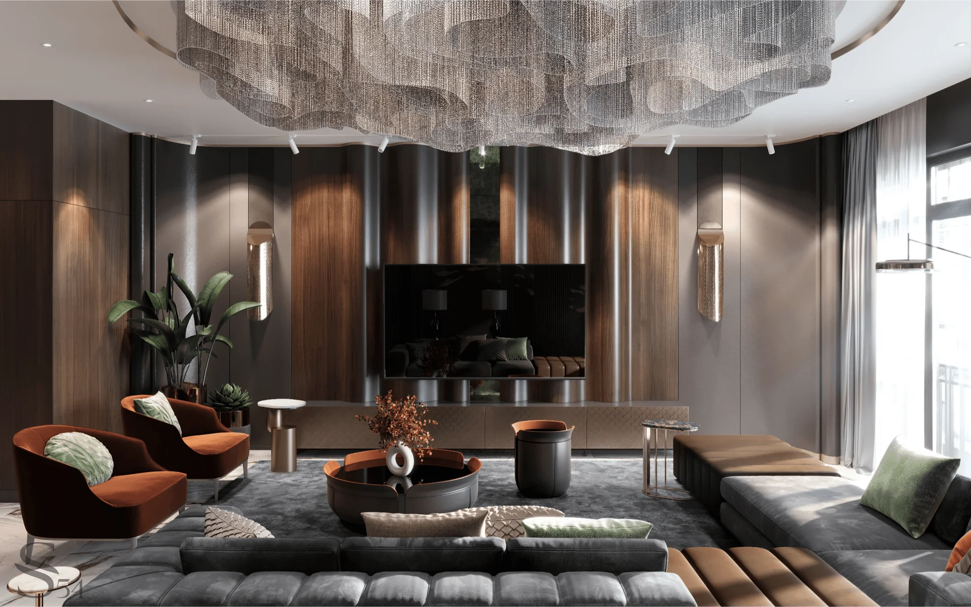 Architectural project of a residence in Rublevo village by Studia 54