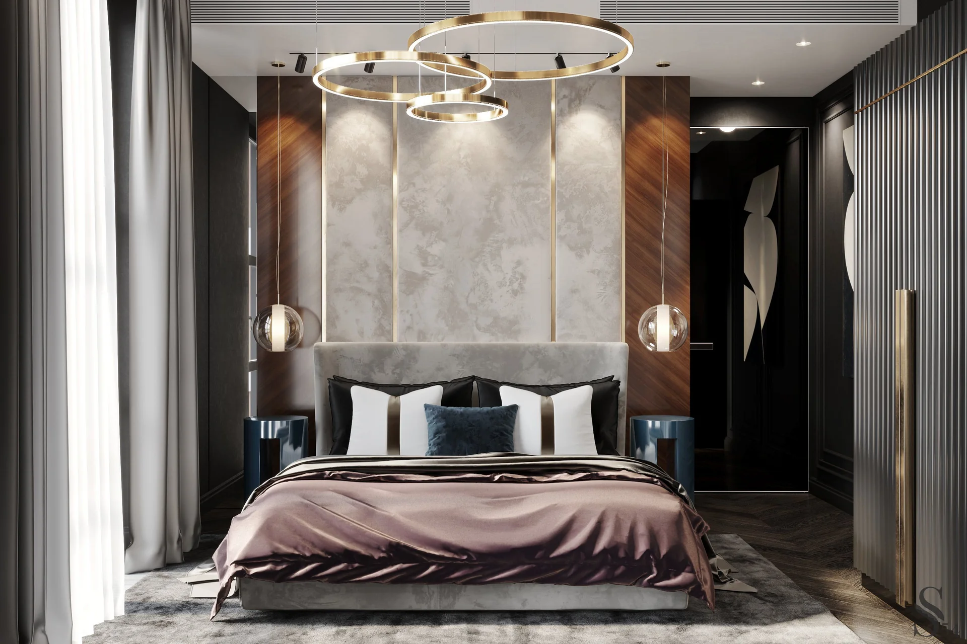 Дизайн интерьера люкс для квартиры бизнес класса от Studia 54 Дизайн интерьера люкс для квартиры бизнес класса от Studia 54