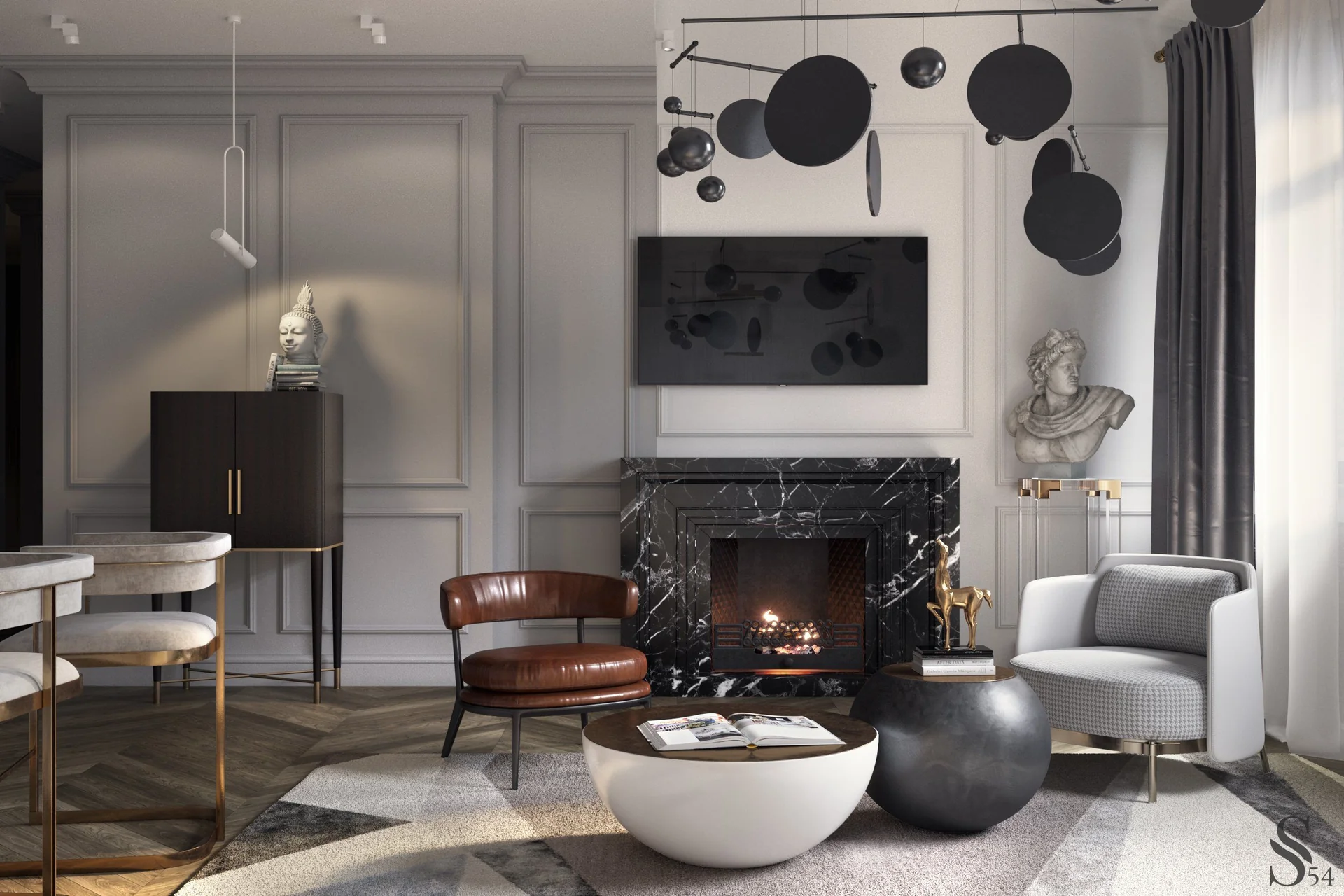 Bright premium apartment design and renovation by Studia 54