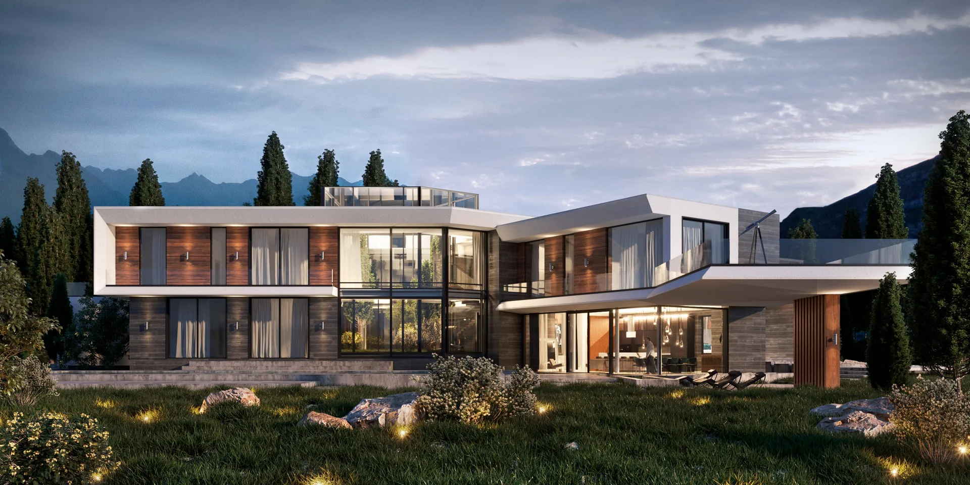 Turnkey design of a premium residence in Repino by Studia 54 Turnkey design of a premium residence in Repino by Studia 54
