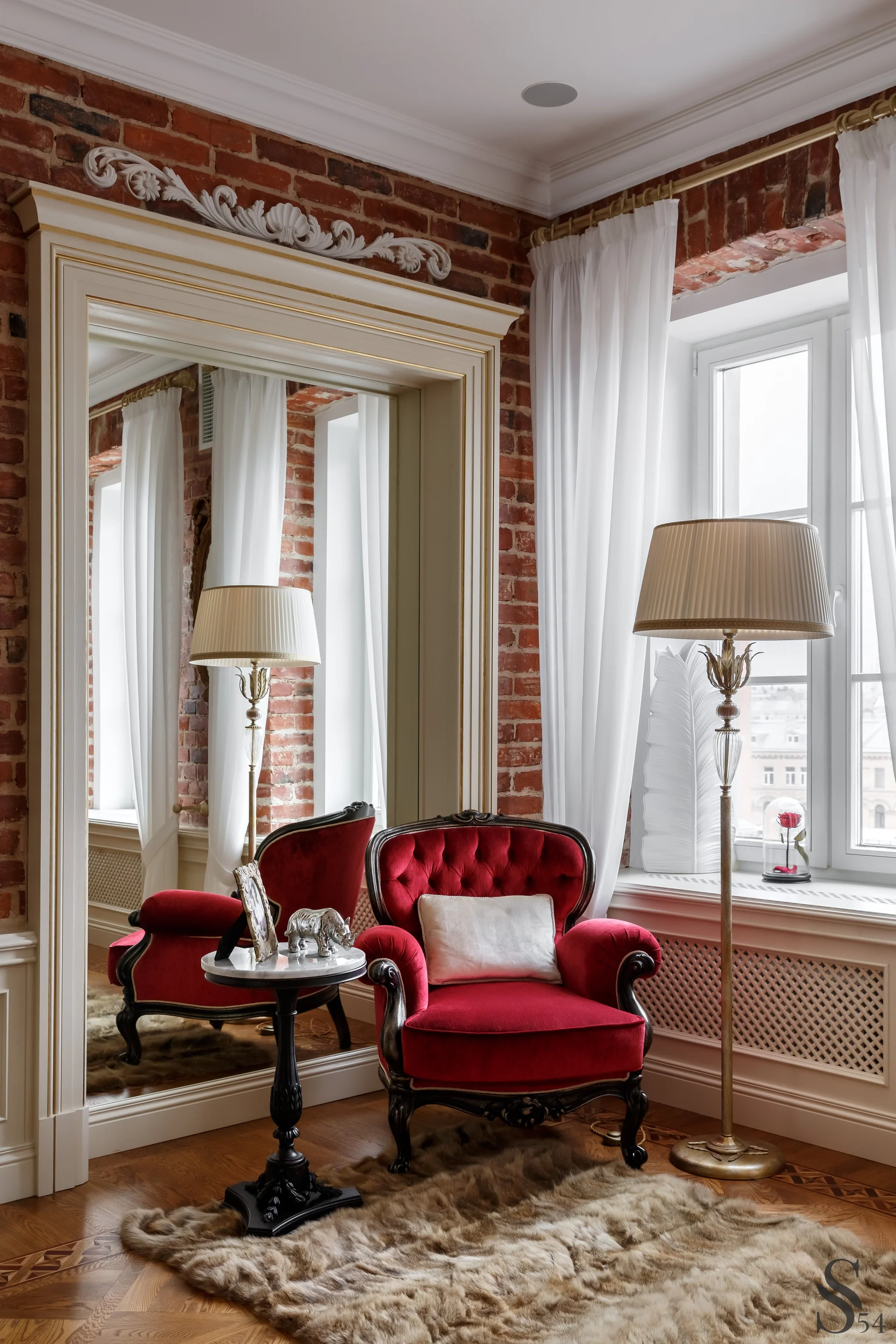 Luxury дизайн интерьера квартиры в центре Санкт-Петербурга от Studia 54