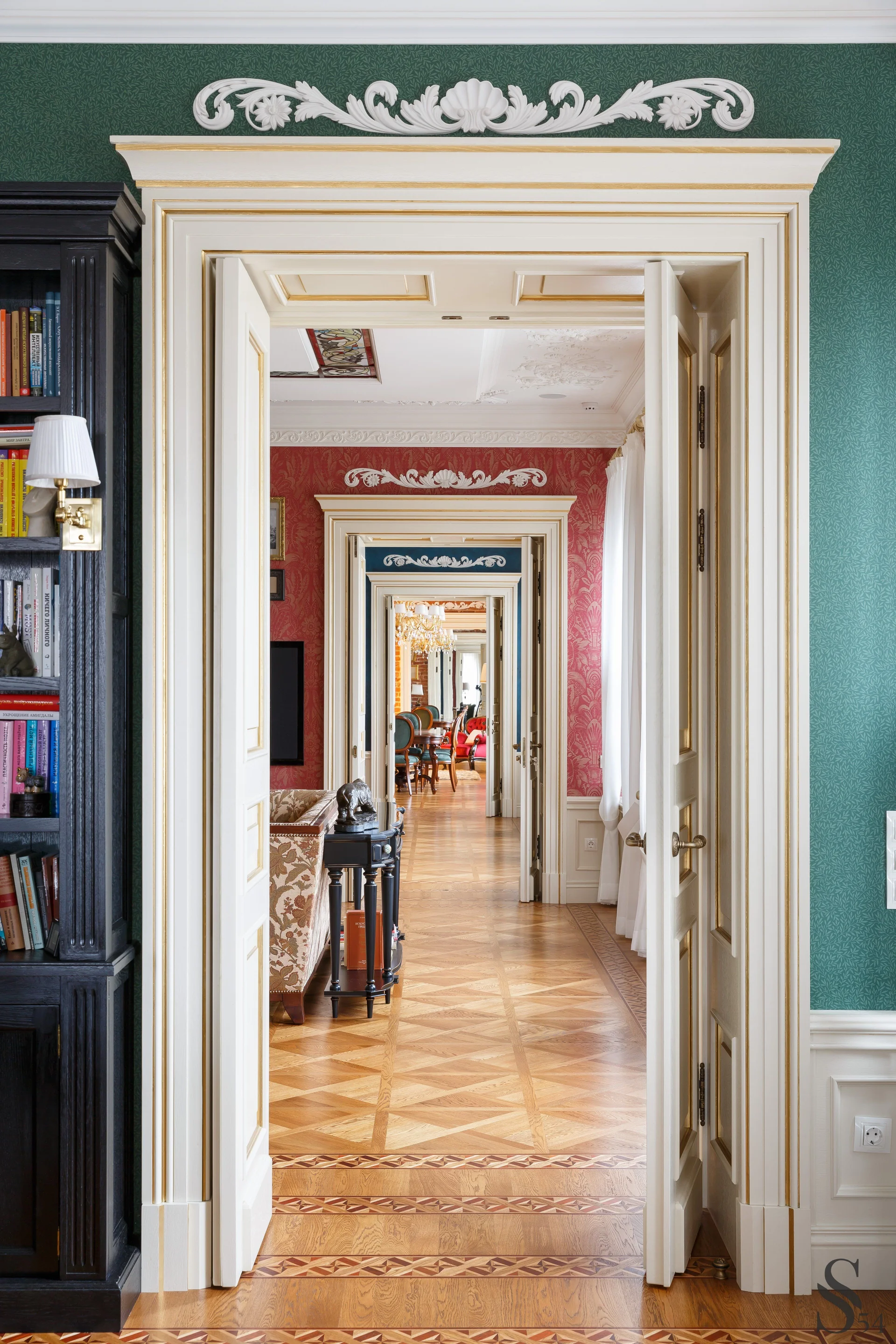 Luxury дизайн интерьера квартиры в центре Санкт-Петербурга от Studia 54