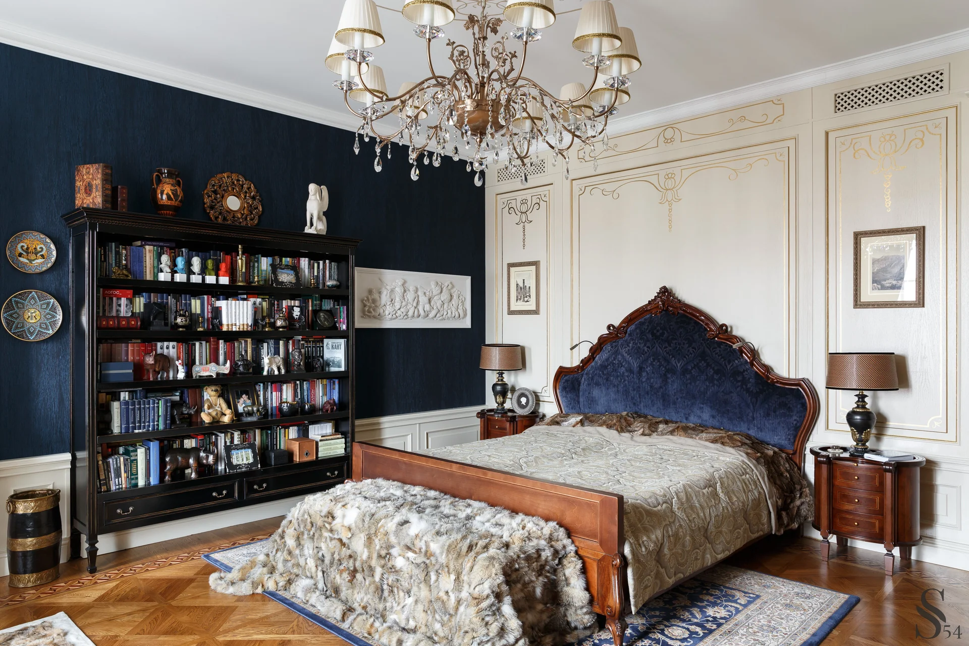 Luxury дизайн интерьера квартиры в центре Санкт-Петербурга от Studia 54