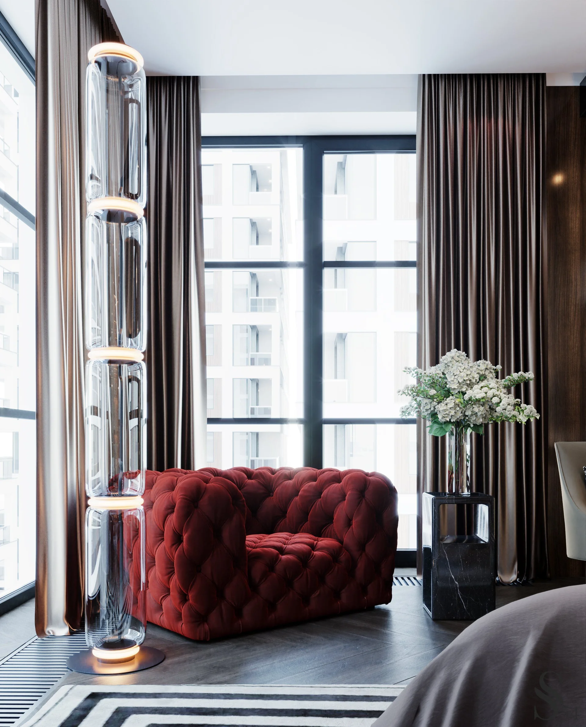 Дизайн интерьера люкс для квартиры бизнес класса от Studia 54 Дизайн интерьера люкс для квартиры бизнес класса от Studia 54