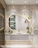 Cocoon sink, Skandi fixtures, Terma heated towel rail Cocoon sink, Skandi fixtures, Terma heated towel rail