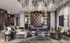 Luxury apartment interior by Studia 54 in a premium clubhouse in Moscow Luxury apartment interior by Studia 54 in a premium clubhouse in Moscow