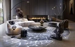 Interior design of luxury apartment in Italy by Studia 54
