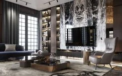 Exclusive interior design of Knightsbridge Private Park apartment by Studia 54 Exclusive interior design of Knightsbridge Private Park apartment by Studia 54