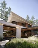 Project of a luxurious two-storey mansion in Knyazhie Ozero by Studia 54 Project of a luxurious two-storey mansion in Knyazhie Ozero by Studia 54