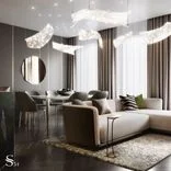 Interior design of an apartment in an elite residential complex by Studia 54 Interior design of an apartment in an elite residential complex by Studia 54